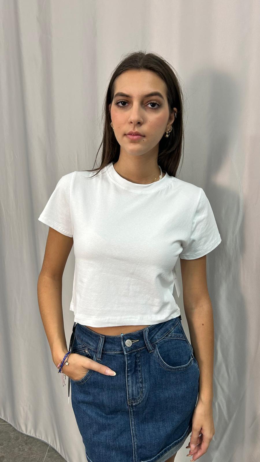 T-shirt crop