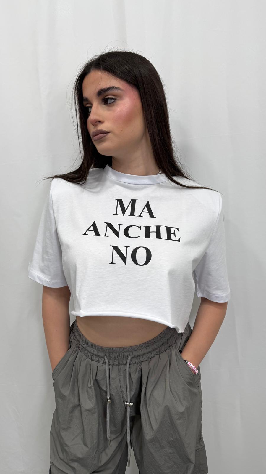 T-shirt con scritta