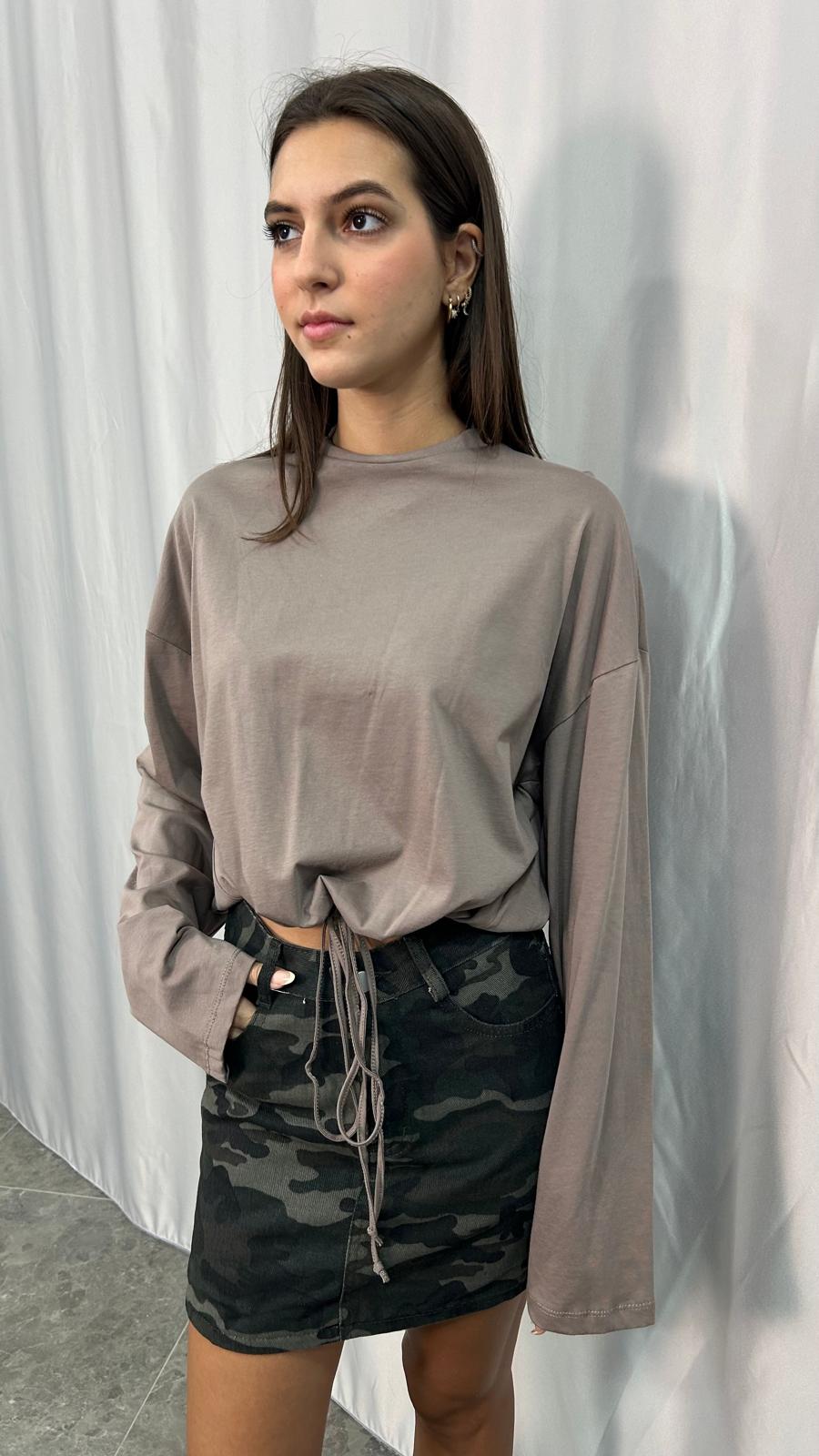 Maglia manica larga