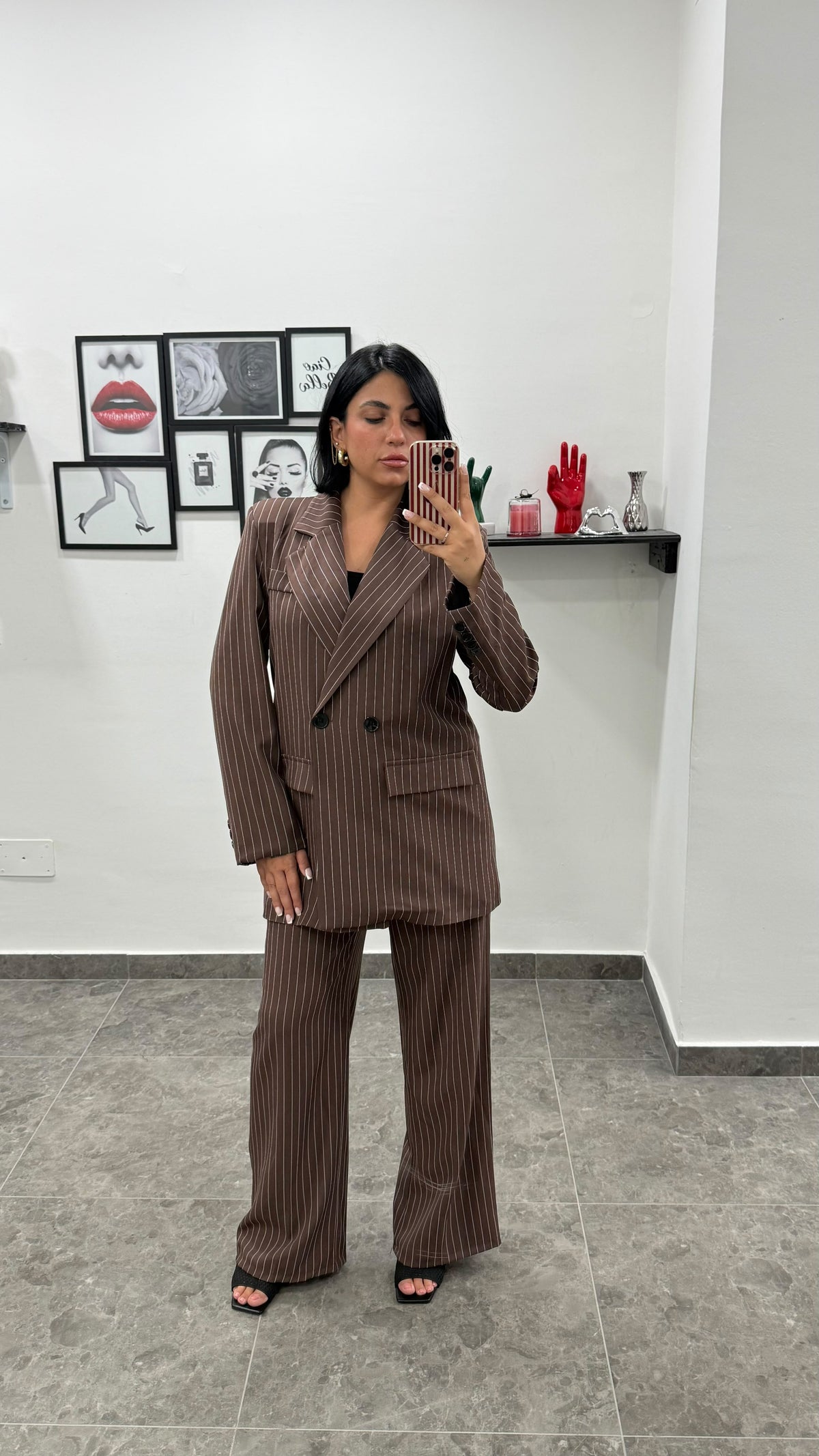 Tailleur gessato