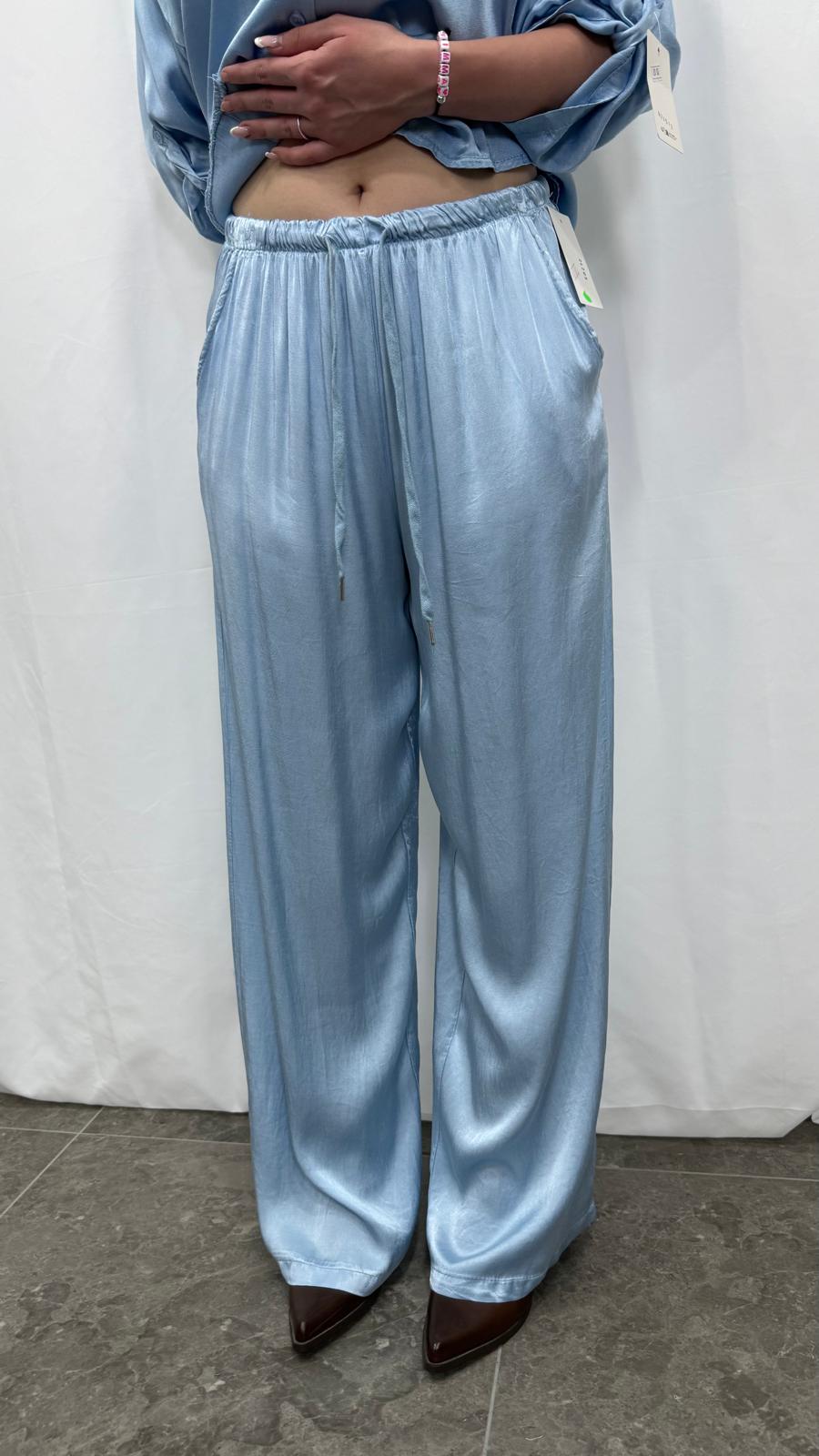 Pantalone satin